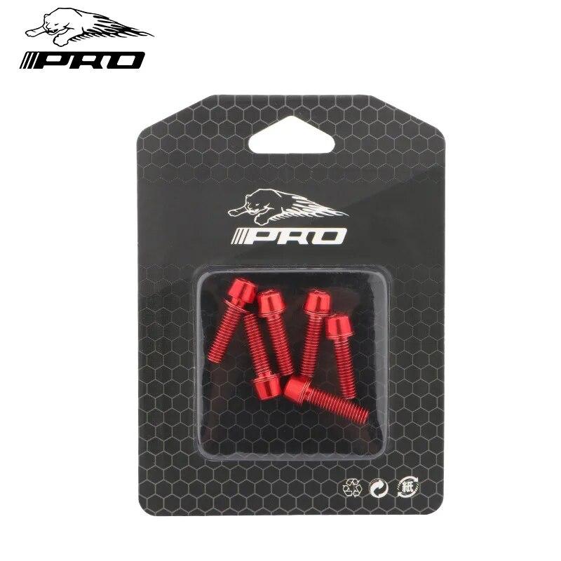 M5x18 винт выноса велосипеда из нержавеющей стали, болты выноса руля велосипеда, 6 шт., винты выноса выноса велосипеда для горного велосипеда, крепежный болт для руля велосипеда