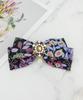 Maia Rose Jacquard Ribbon Pin Vs. Blue Purple
