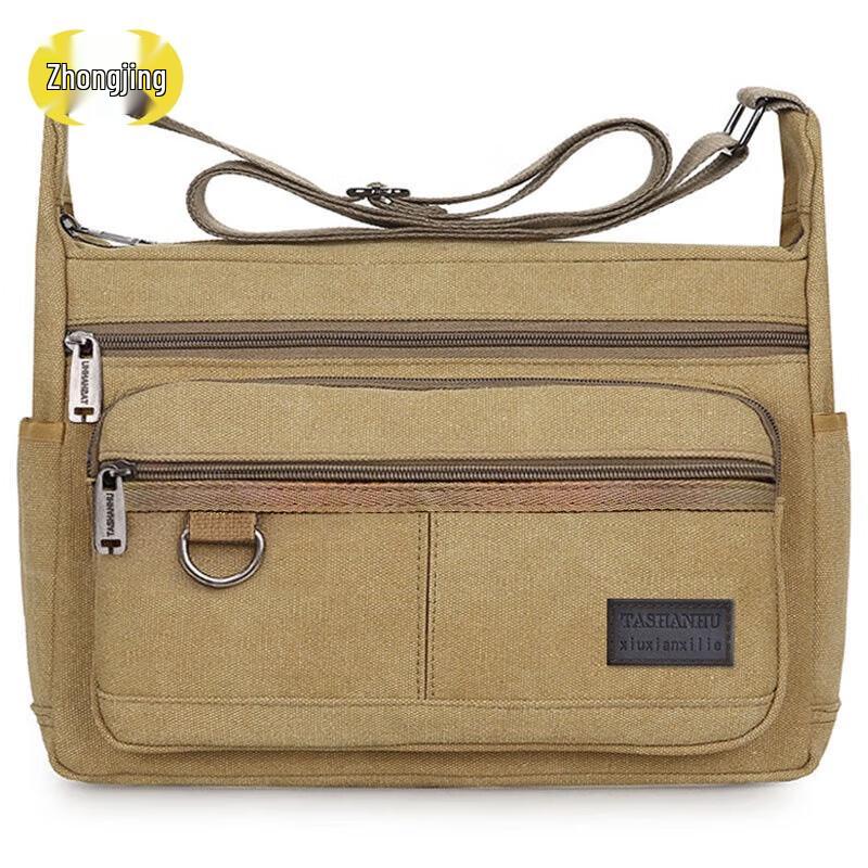 Большая холщовая дорожная сумка Zhongjing для мужчин