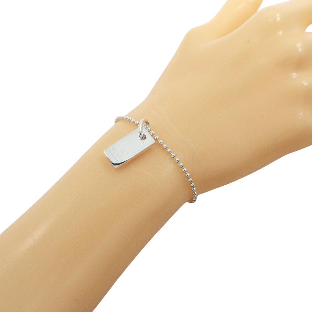 Gucci Z Logo Bransoletka Srebro925 6.8g Kobiety Używana