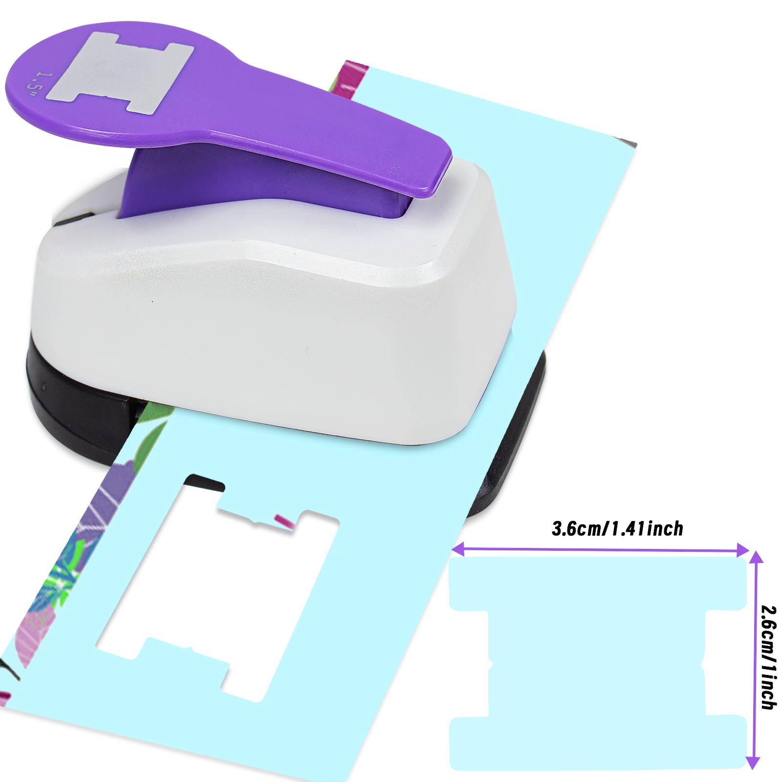 

Tab Tag Maker Planner Punch Board mini Craft Puncher Craft Paper Cutter DIY Index Tabs Puncher Tag Punch Paper Punch for Paper C 1 фиолетовый