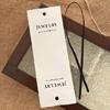 10Pcs Multipurpose Jewelry Display Cards Sturdy Fabric Earrings Jewelry Display Cards For Professional Use
