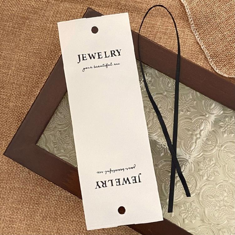 10Pcs Multipurpose Jewelry Display Cards Sturdy Fabric Earrings Jewelry Display Cards For Professional Use