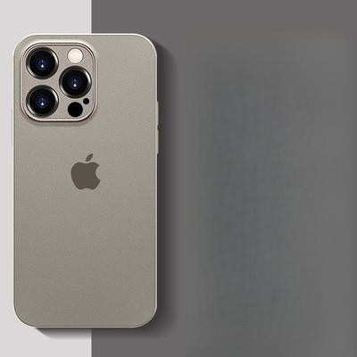 Applicabile alla custodia per telefono cellulare IPhone 16 Ultrasottile Opaca I15 Silicone Guscio Morbido Apple 14pro Custodia Protettiva a Foro Fine Completamente Inclusiva