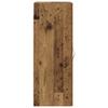 Wall Cabinet Reclaimed Wood 34.5 X 34 X 90 Cm Engineered Wood