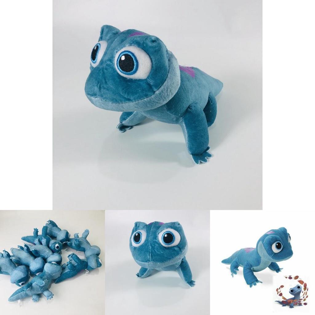 2 Fire Spirit Salamander Plush Doll Toy Soft Blue Lizard For Kids**