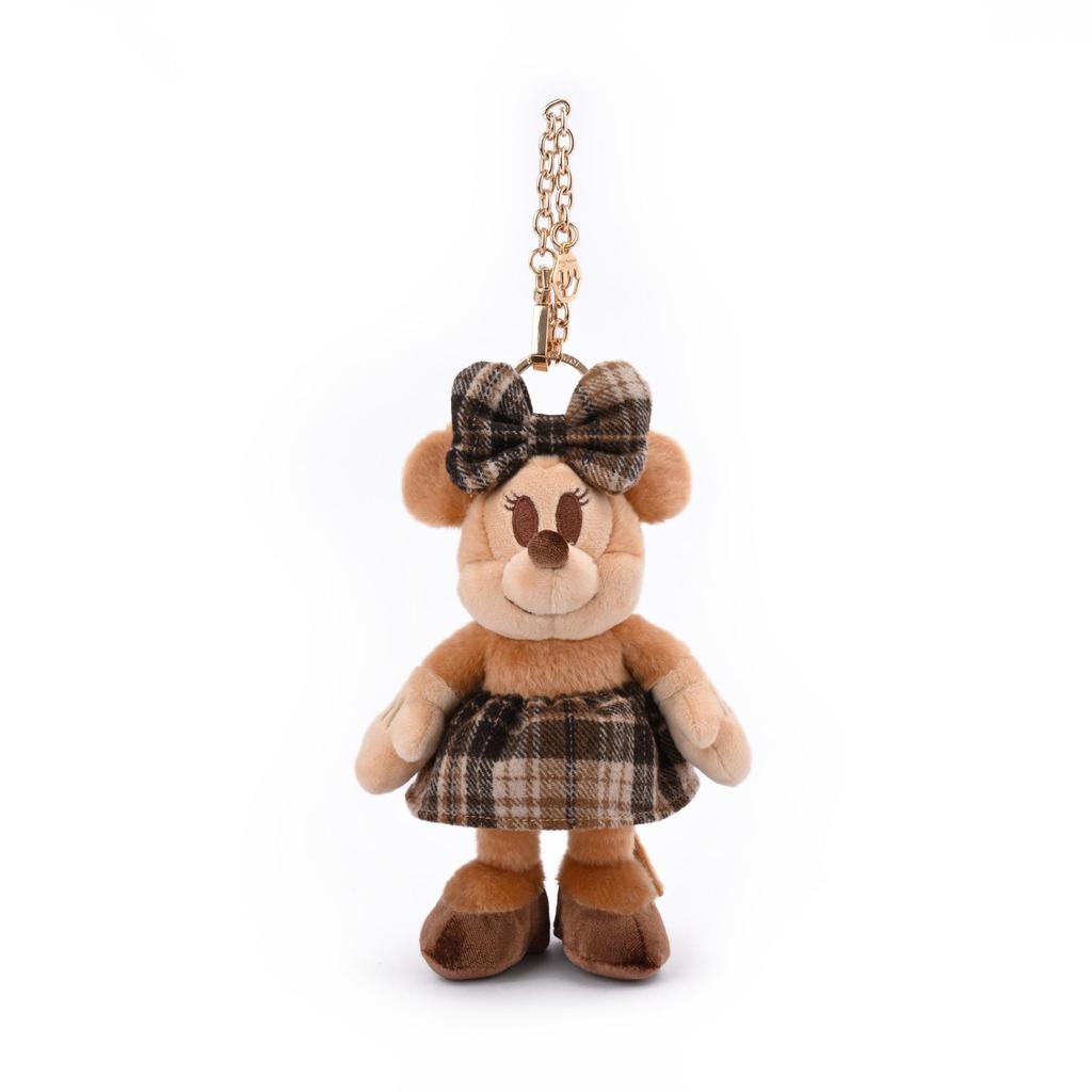 Disney Authorized Mickey, Minnie, Donald, and Goofy Plush Toy Keychain or Lanyard