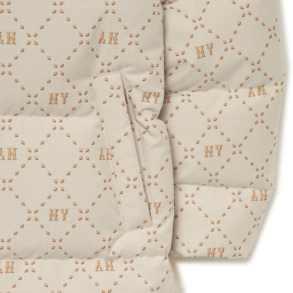 New MLB New York Yankees Down Jacket Unisex Dark Cream M23F3ADJM033650CRDOXS