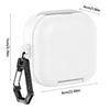 2Pcs PU Leather Protective Case for Galaxy Buds4/4Pro Full Protection Skin Shell Shockproof Anti‑Drop Earbuds Cover W/ Carabiner