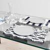 STYLE Decor Set of 2 Reversible Cotton X Bluefish Medium Placemats, 100% (30cm 45cm), Design, W3100500,