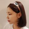 Silk-textured Er Pattern Headband