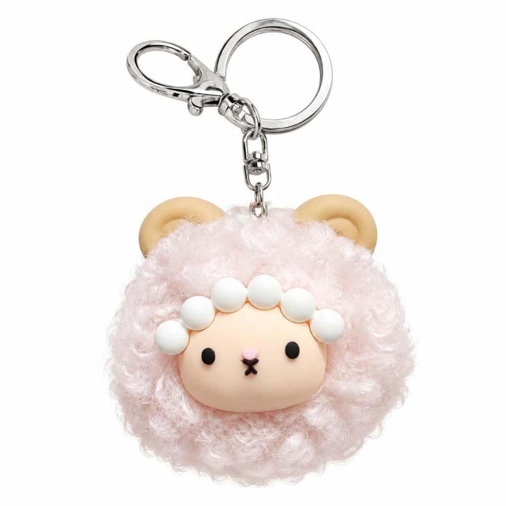 Mini Size Miniature Plush Sheep Doll Pastel Colors Animal Hanging Ornament Trendy Girls