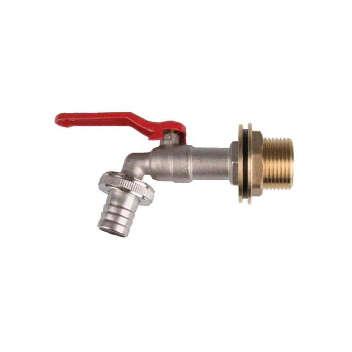 Kit Robinet pour Cuve à Eau avec Raccord 3/4"