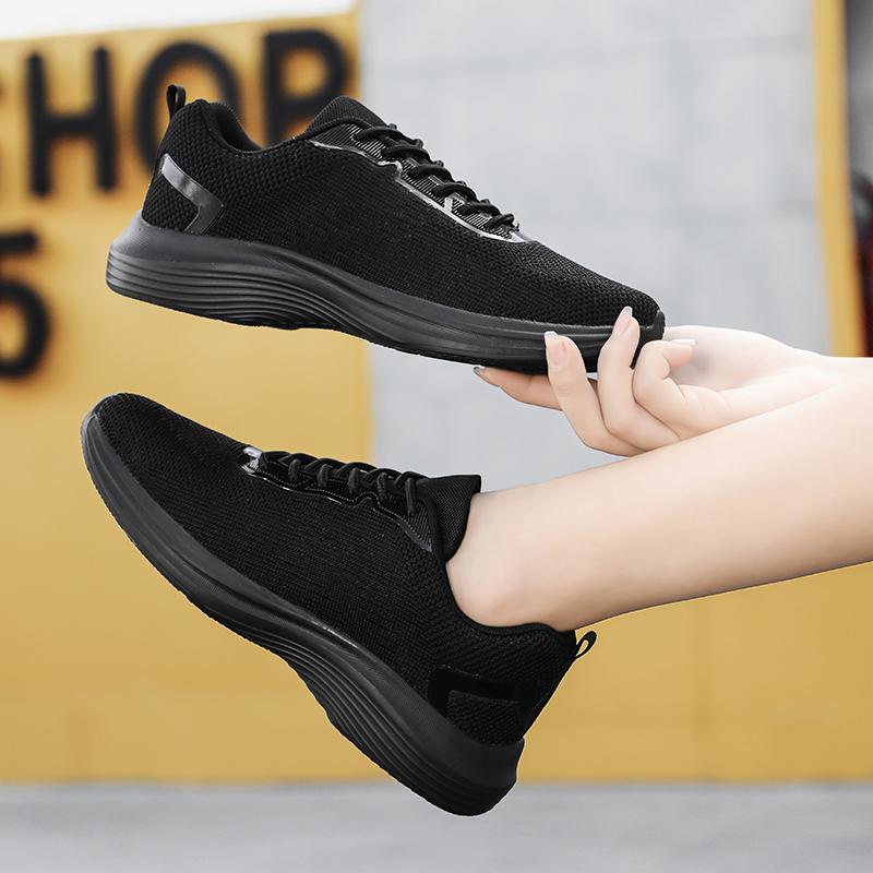 Fashion Sneakers Women Lightweight Summer Mesh Breathable Comfortable Outdoor Flat Breathable Big Size Running Shoes Fashionable Anti Sl