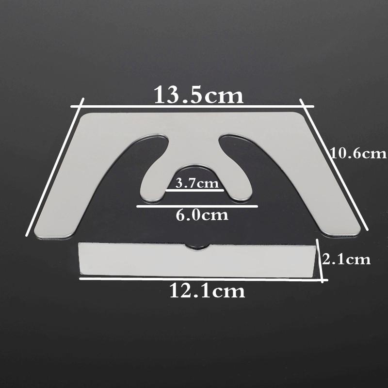 Dental Orthodontic Occlusal Plane Plate Maxillary Casting Jaw Fox 3D Autoclavable Stainless Steel