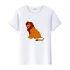 Casual Summer Ladies Blouses Men White Tees Clothes Women 90S Tshirt Oversized Tops Disney Cartoon The Lion King Graphic T-shirt