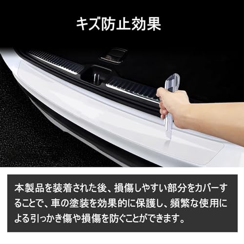 YHJKOPO Car Rear Bumper Guard for Honda NBOX JF6 JF5/N-Van JJ1 JJ2/N-WGN & Custom JH3/JH4 JH2/JH1/Vezel RV Series RU Series/Insight ZE2/N-ONE JG3