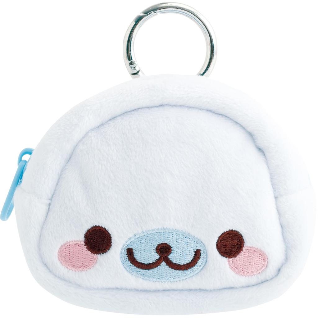 Universe Plush Mini Pouch Mamegoma CA87204 San-X - H70×W95×D35mm