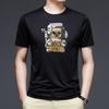 Summer Top Mens T Shirts Harajuku Casual Clothes Short Sleeve Fashion Astronaut Printed O Collared Tshirts Fashion Soft Pullover