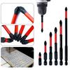 6/12Pcs Alloys Steel Shockproof Magnetic Screwdriver Bit with Anti Slip Feature for Home and Professional Applications