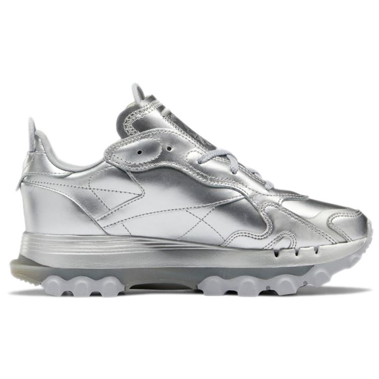 Reebok Cardi B X Classic Leather Silver Metallic Pewter GW2632