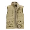 Autumn and Winter Men's Vest Outdoor Casual Vest Tooling Vest Vest Jacket