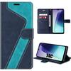 Case for Xiaomi Redmi 14C, Anti-Scratch Shockproof Synthetic Leather Blue