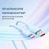 Bouncy Type-C Data Cable, 120W Super Fast Charging, Compatible with Huawei Honor 6A, Silicone Flash Charging Cable, Cross-border.