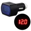 12 Volt Digital Voltmeter,  12v Voltage Tester for Solar Battery Monitor Checker Car Motor Panel Mount