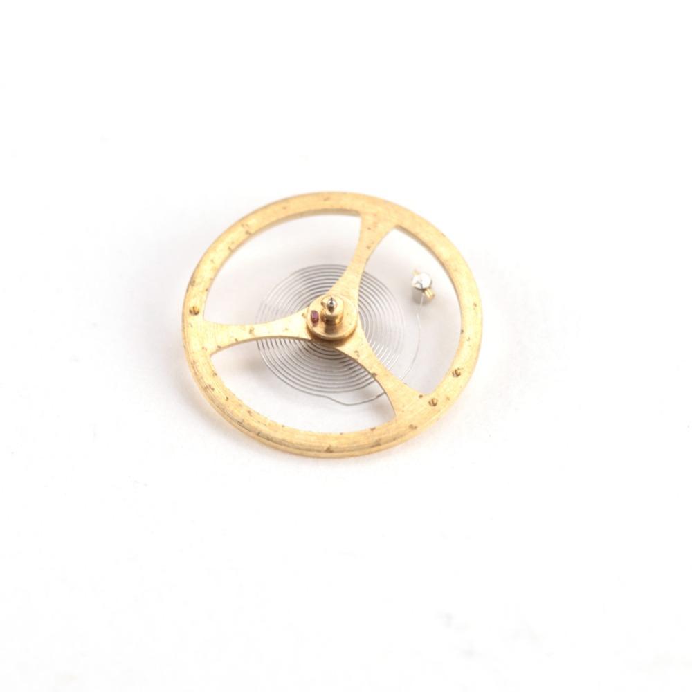 Hairspring Balance Wheel With Balance Spring Brass Balance Spring Gold Watch Repair Accessory Watch Movement Replacement