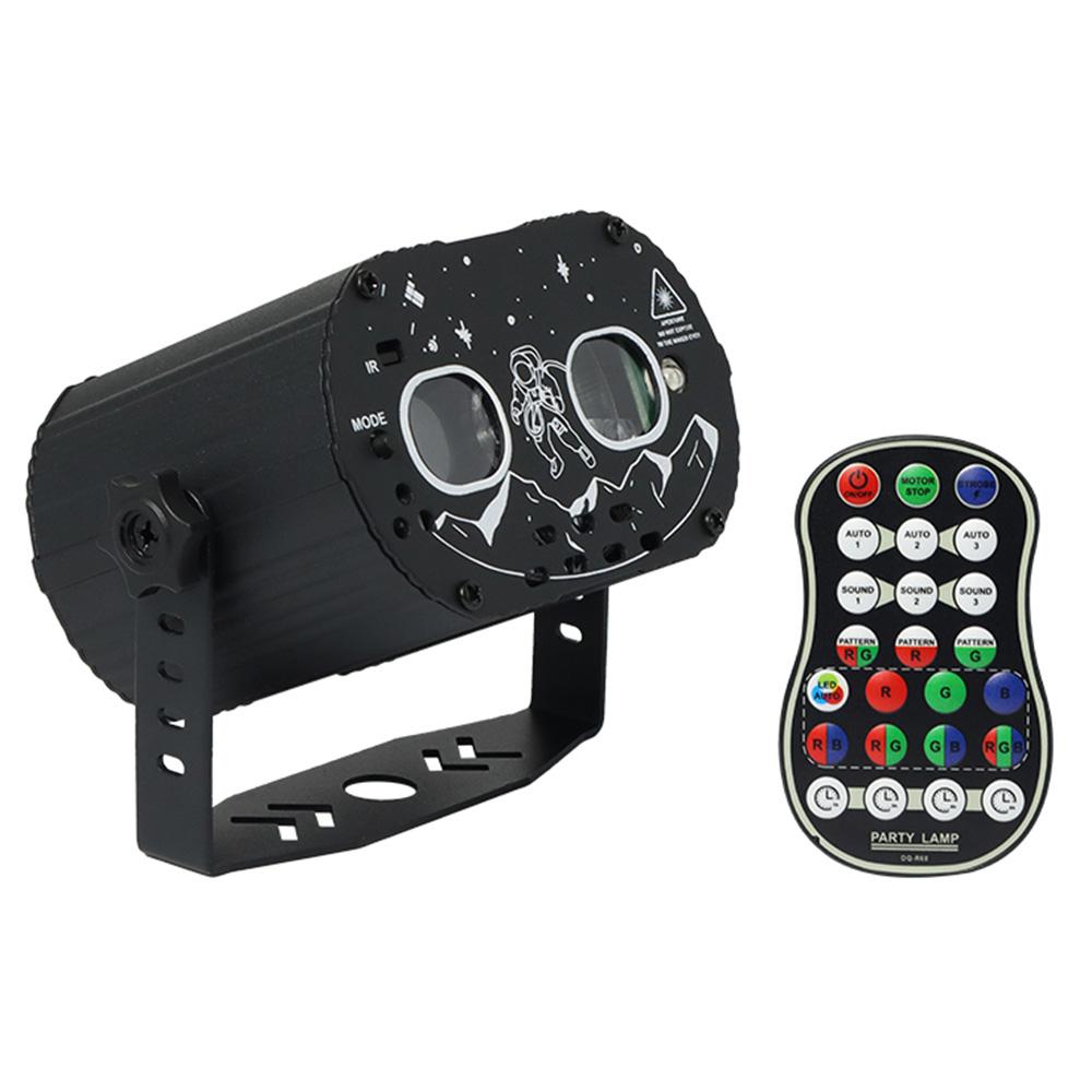 

T20 DJ Party Lights Stage Light Northern Lights Effect Laser Light Disco Strobe Lighting with Remote Control A