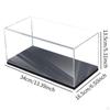 Acrylic Display Case Figure Dustproof Transparent Collectibles Box for