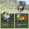 TEEMOO 33L Isolierte Kühlbox Groß Faltbar Stärkste Kühlung Kalt und Handheld oder Schulter Perfekt für Freizeit und Sport Graue Box, Kapazität, Lagerung,