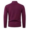 Men's  Standing   Collar  Self-Cultivation  Leisure  Cardigan  Knitting  Sweater  Coat
