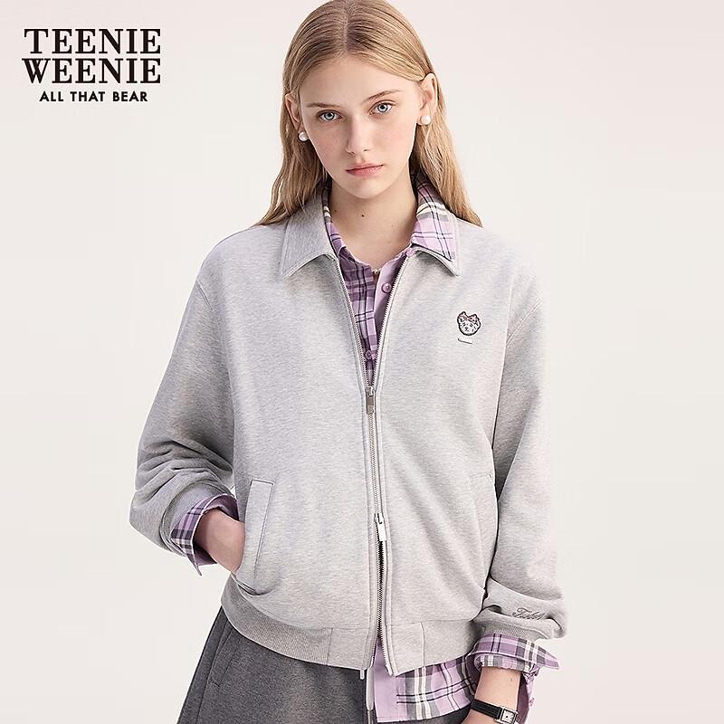 Teenie Weenie Bear Women's Polo Collar Sweatshirt