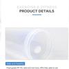 Portable Shake Cup Protein Powder Mixer for Fitness - BPA-Free Sports Bottle for Smooth Supplement Blending