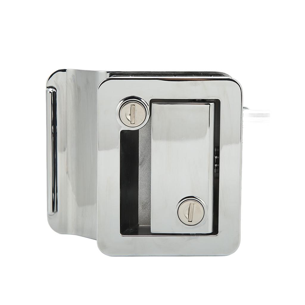 RV Entrance Door Lock Safety Latch Lock Built In Deadbolt Aluminum Alloy for Camper Travel Trailer