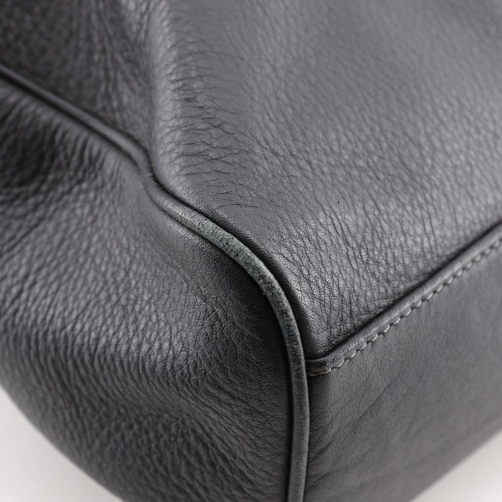 Paul Smith N Jagd Tragetasche PWN150 schwarzes Leder Damen Gebraucht