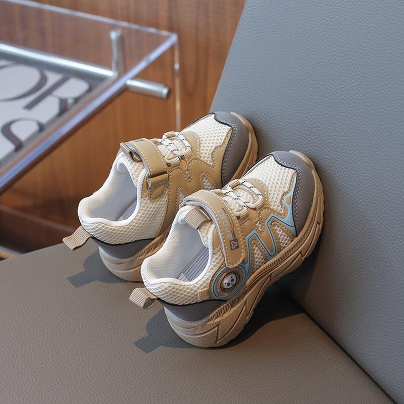 Frühlings-Kinder-Mesh-Laufschuhe, rutschfest, Sportschuhe