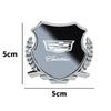 Metal Mirror Effect Car Body Emblem Rear Window Side Badge Sticker for Cadillac ATS CT4 CT5 CTS ESCALADE STS XLR XT4 XT5 XT6 XTS