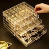 Acrylic Jewelry Storage Box Drawer Style Jewelry Sorting Box Jewelry Transparent Box  Bathroom