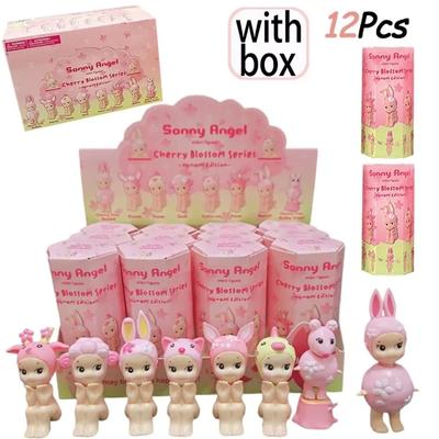 2025 Neue Sunny Ange Kirschblüten-Serie Blind Box Spielzeug Blumenmeer Edition Sammlerstück Mini-Figur Schreibtisch-Dekoration Kawaii Geschenke