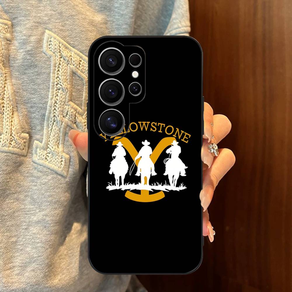 Popular Y-Yellowstone D-Dutton R-Ranch Phone Case For Samsung S 24 fe 25 Ultra plus 20 lite 21 30 22 23 24 22 Ultra 5G Fundas