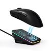 Ajazz AJ200P AI MASTER Gaming Mouse with AI Analysis Three Connection Magnetic Charging Dock Included Function, Modes, (Black)