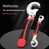 Multi-functional Adjustable Bathroom Sink Wrench Set with Large Opening