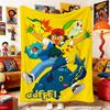P-Poke-mons Throw Blankets for Bed Nap Blanket Home and Decoration Bedspread the Anime Sofa Bedspreads Picnic & Throws Double