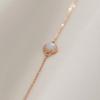J.Lauren 05B0851 Opal Gemstone Rose Gold Silver Bracelet