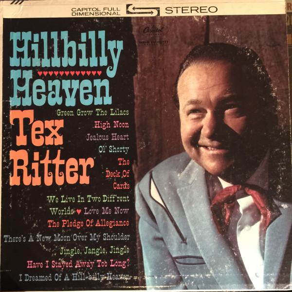 

Виниловая пластинка ТЕКС РИТТЕР Hillbilly Heaven ST81623 Capitol Records США Кантри/Фолк Б/у