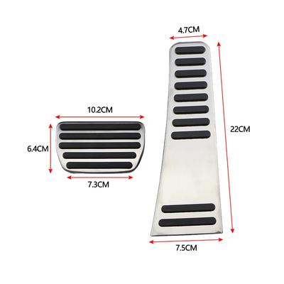 For Volvo XC60 XC90 S90 V90 S60 V60 XC40 Pedals Gas Accelerator Brake Pedal Footrest Pedal Cover Plate Pad Protector Accessories