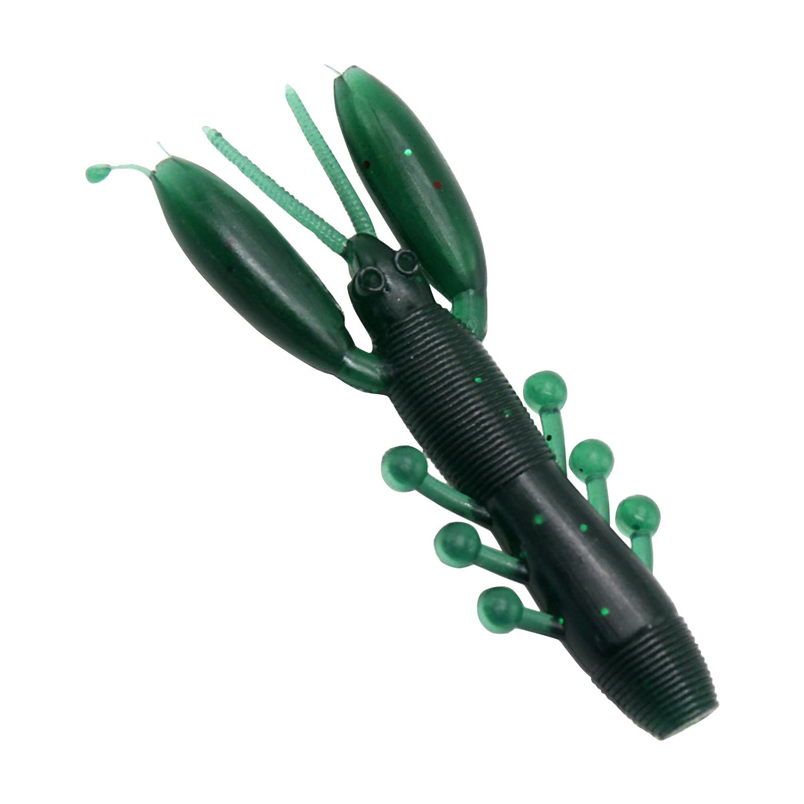 

Плавающий мягкий молоток, искусственная креветка, 7,5 см, мягкий червь в форме рыбы, морская рыбалка, мягкий пластиковый окунь, рак, мягкий пластиковый червь, рыбалка One Size зелёный